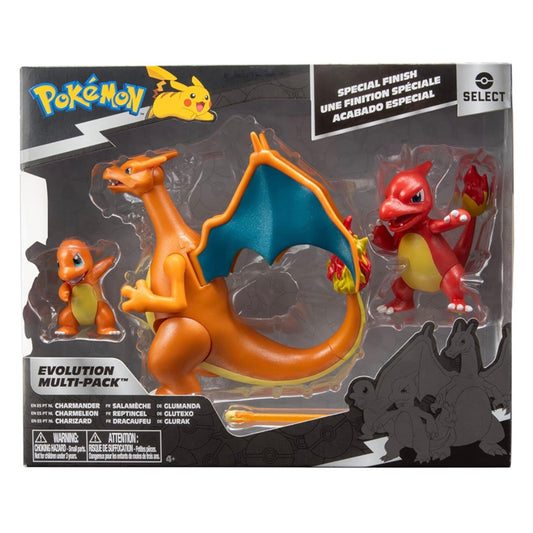 Pokémon Select Evolutions Multipacks Charizard Charmeleon Charmander