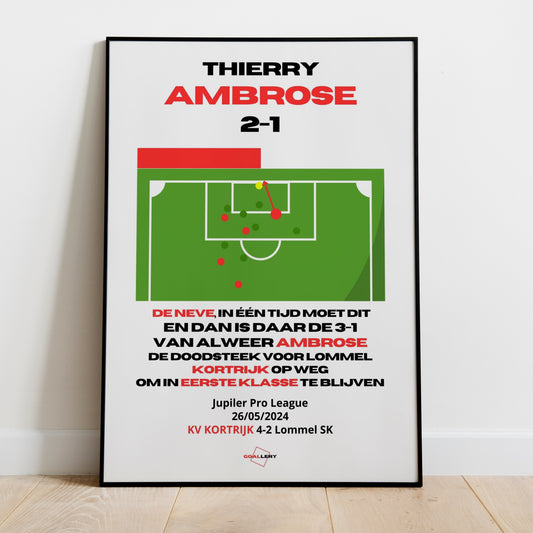 Thierry Ambrose goal vs Lommel SK