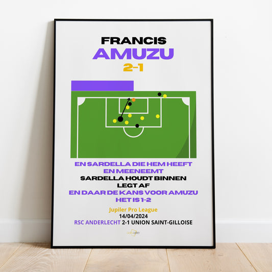 Francis Amuzu goal vs Union Saint-Gilloise
