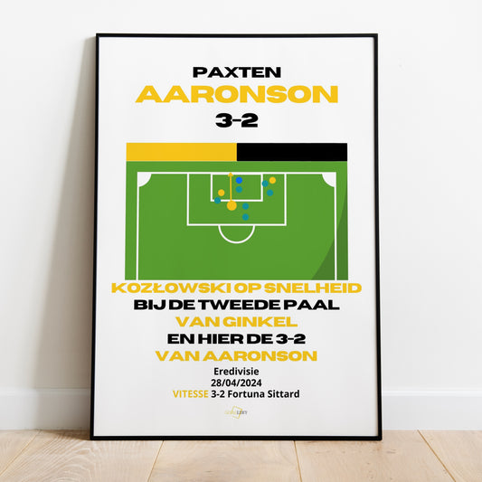 Paxten Aaronson goal vs Fortuna Sittard